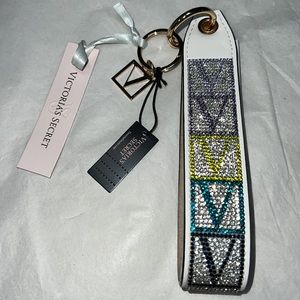 Victoria’s Secret Rhinestones V Lovo Wristlet Strap